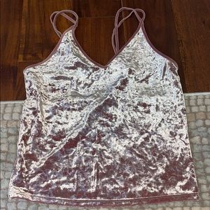 American Eagle Velvet Tank Top